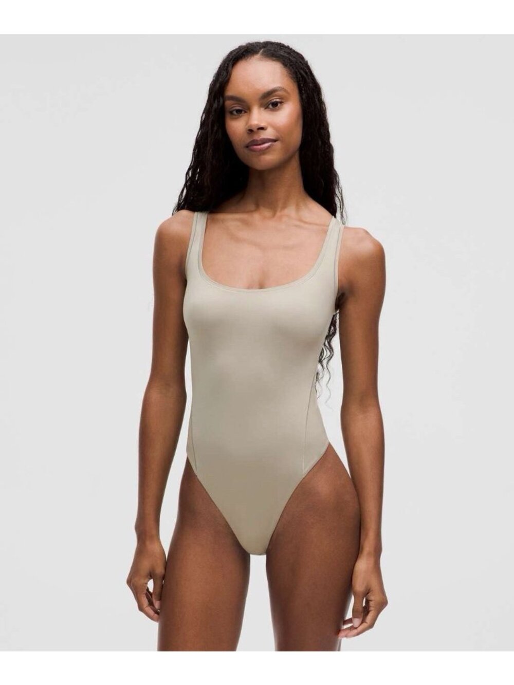 Lululemon Bodysuit Beige XS Wundermost